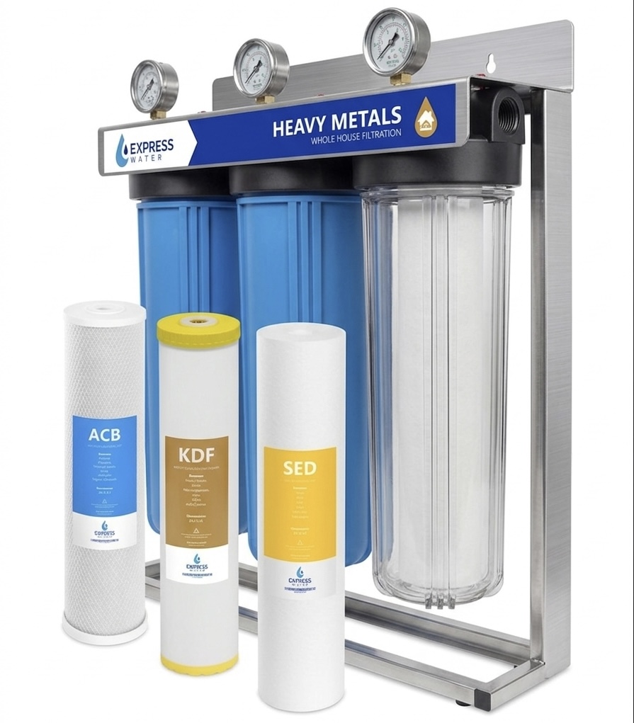 Whole-house water filter in Huntingdon